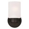 Westinghouse Fixture Wall 60W Sylvestre ORB CylIndoorical Frosted Glass 6354000 - alternate 1